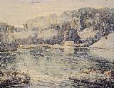 Ernest Lawson Winter, Spuytin Duyvil painting